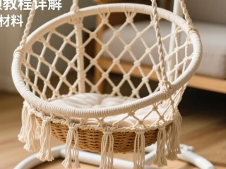 落地吊篮编织教程视频，操作步骤详解？