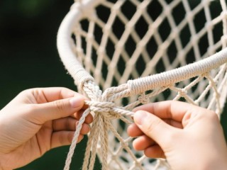 网兜吊篮绑绳子方法正确步骤？