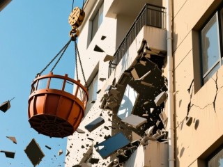 外墙吊篮掉落事故赔偿标准及责任认定？