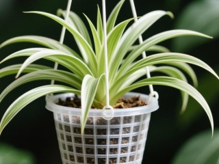 吊篮中自然生长小吊兰的方法揭秘？