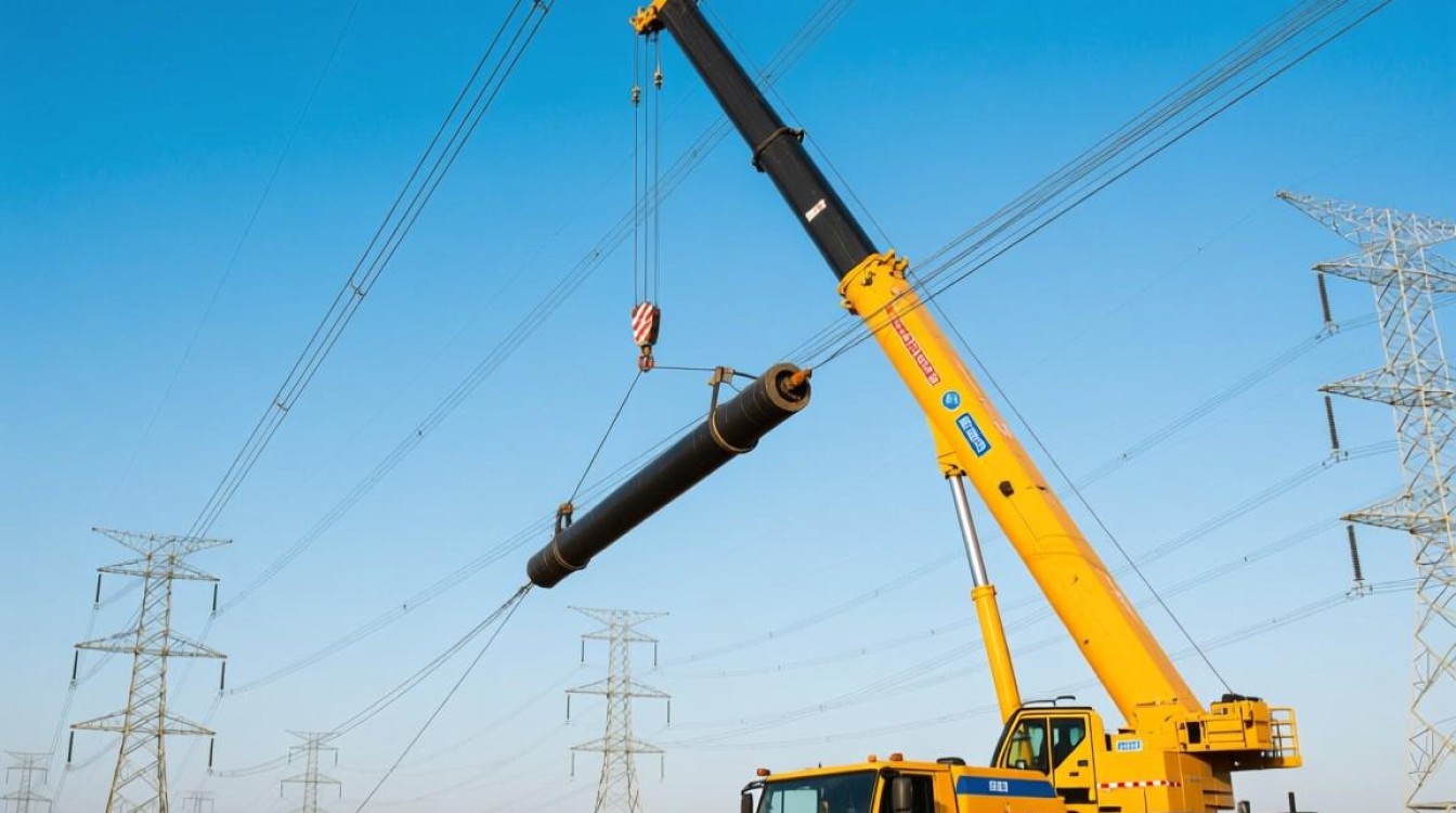 高压线用吊车放线，是否存在安全隐患？是否合规？