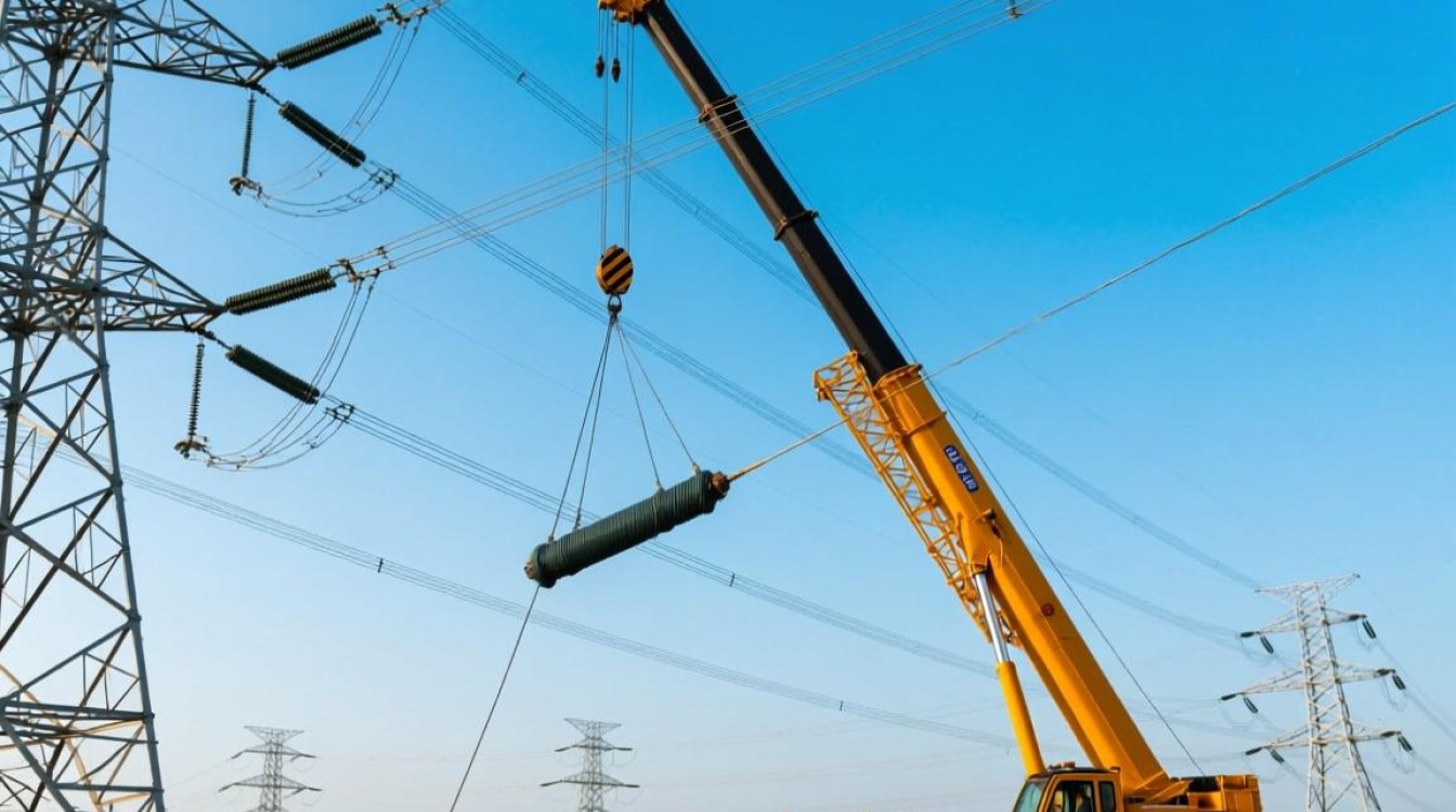 高压线用吊车放线，是否存在安全隐患？是否合规？