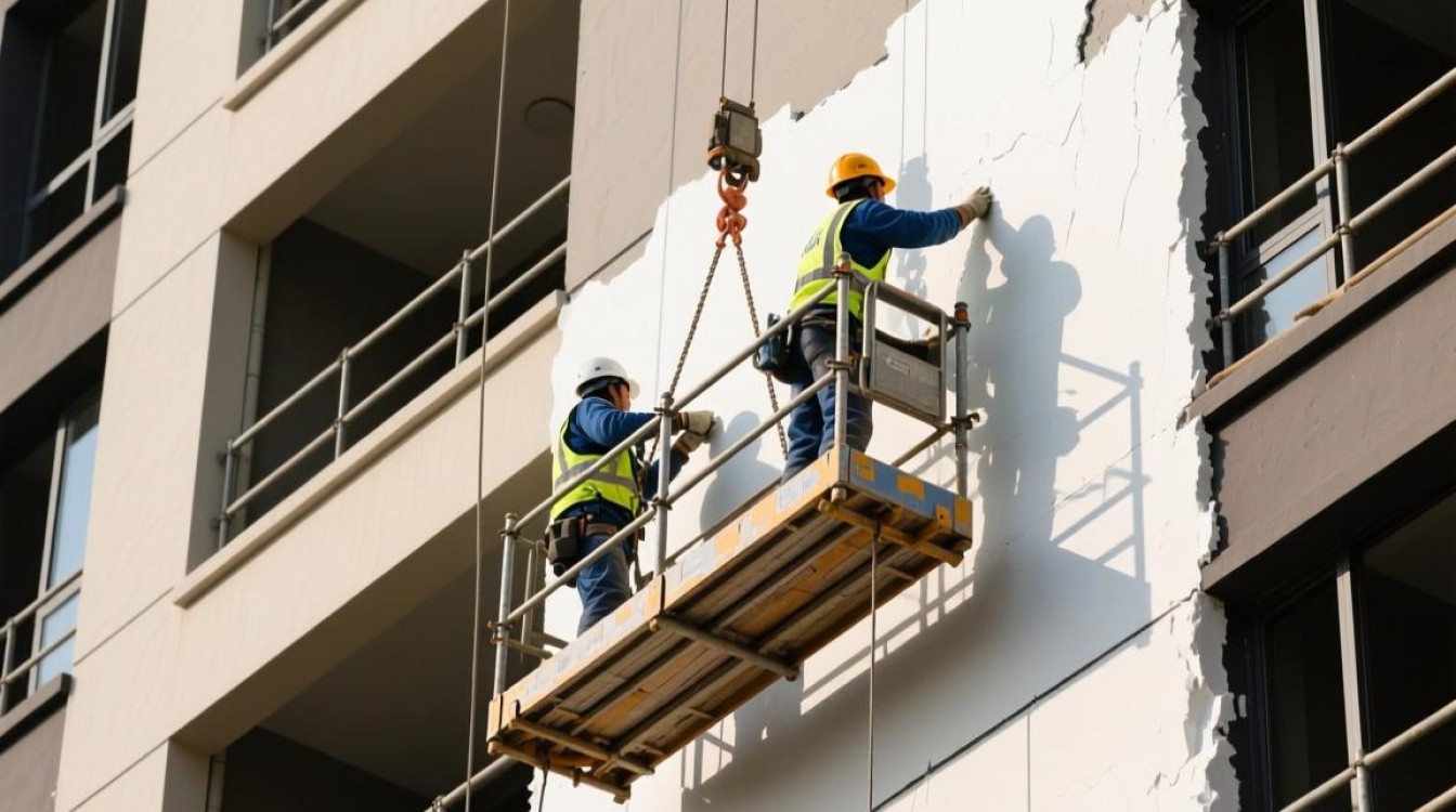 新手必看，吊篮抹墙安装视频，详细操作步骤怎么操作？