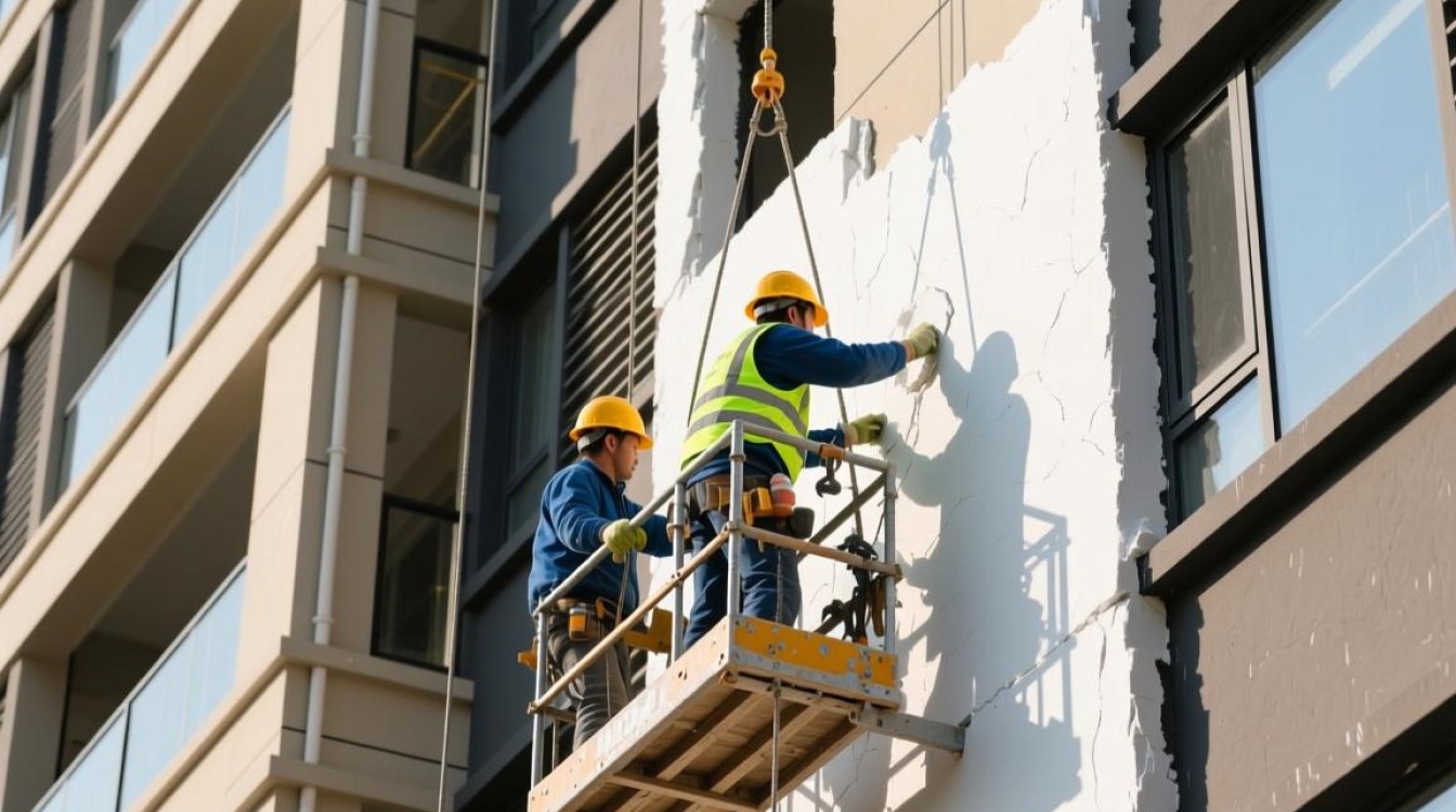 新手必看，吊篮抹墙安装视频，详细操作步骤怎么操作？