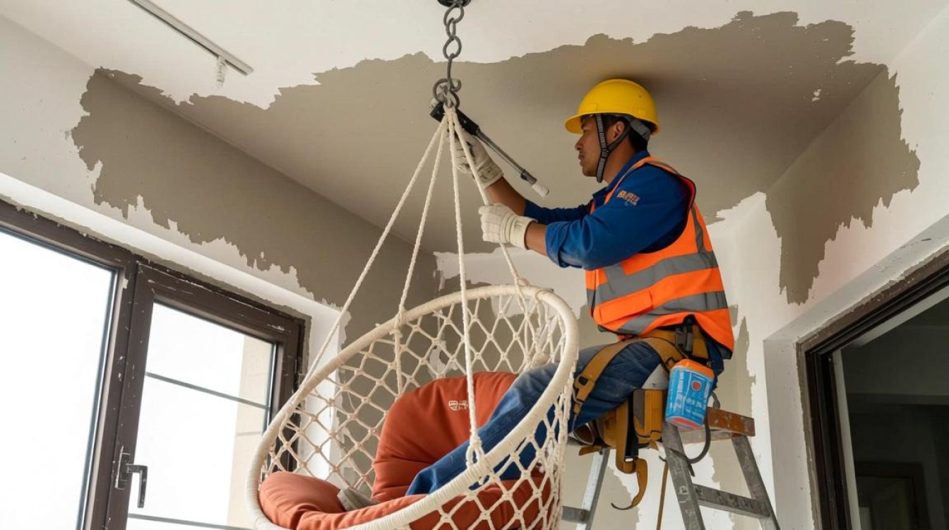 吊篮上真石漆怎么施工