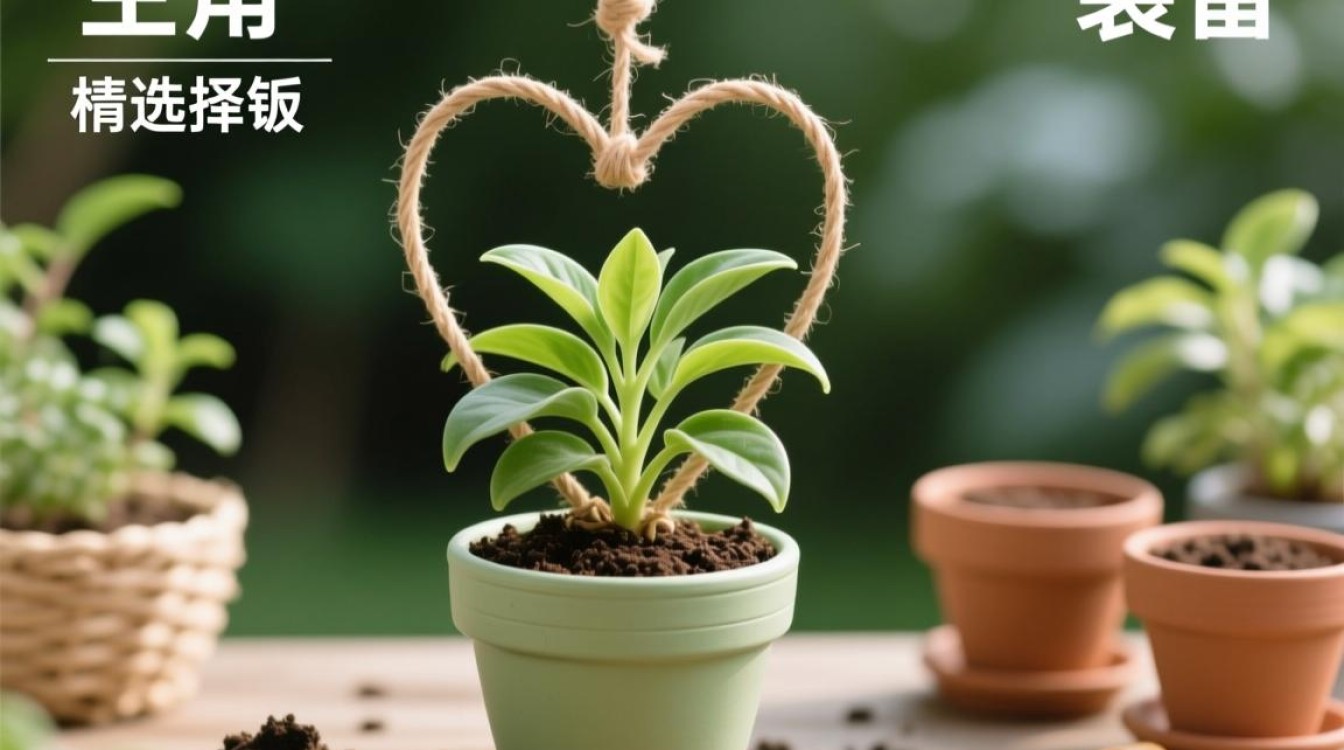 爱心吊篮盆栽怎么种