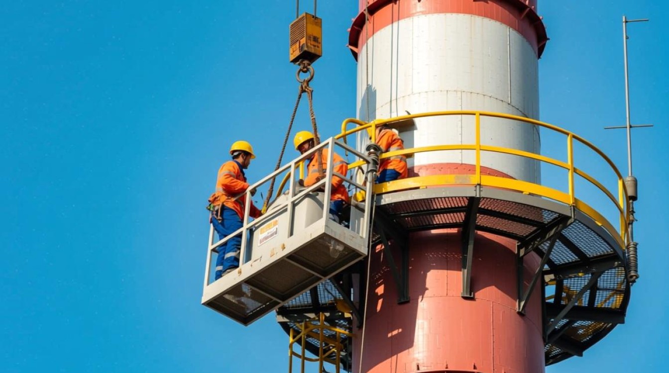 工业烟筒吊篮怎么安装 工业烟筒吊篮怎么安装