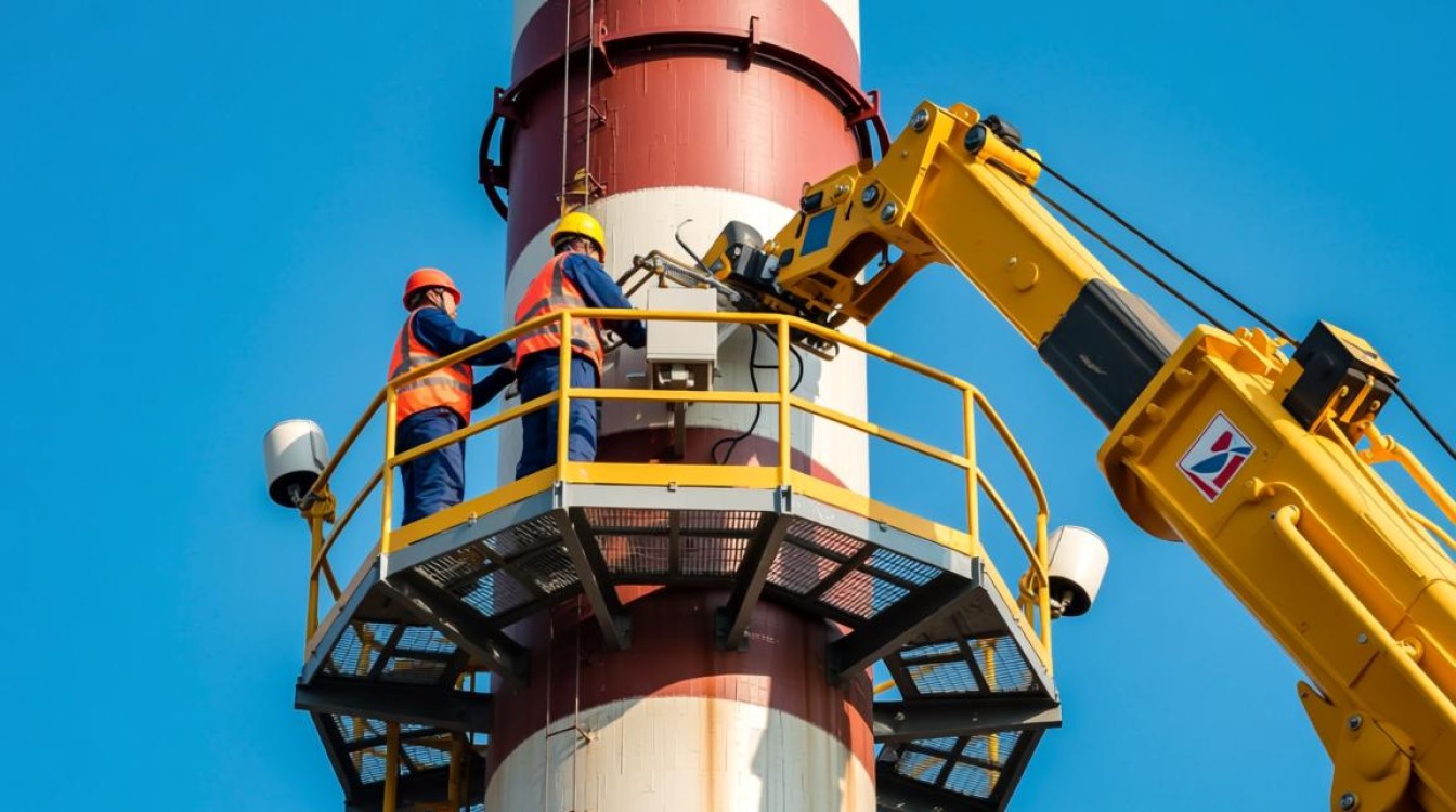 工业烟筒吊篮怎么安装 工业烟筒吊篮怎么安装