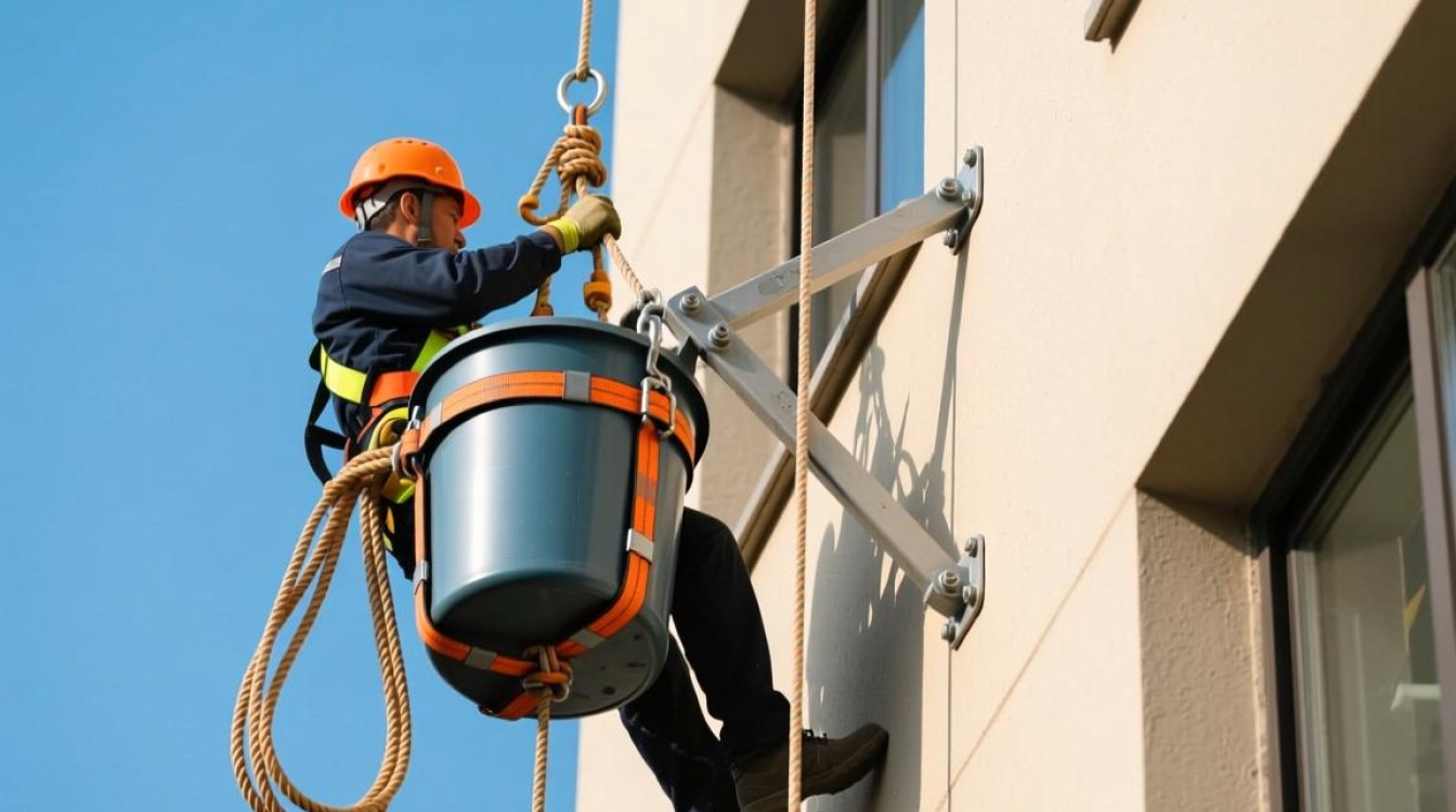 外墙吊篮软绳如何安全支设？规范方法与操作要点有哪些？