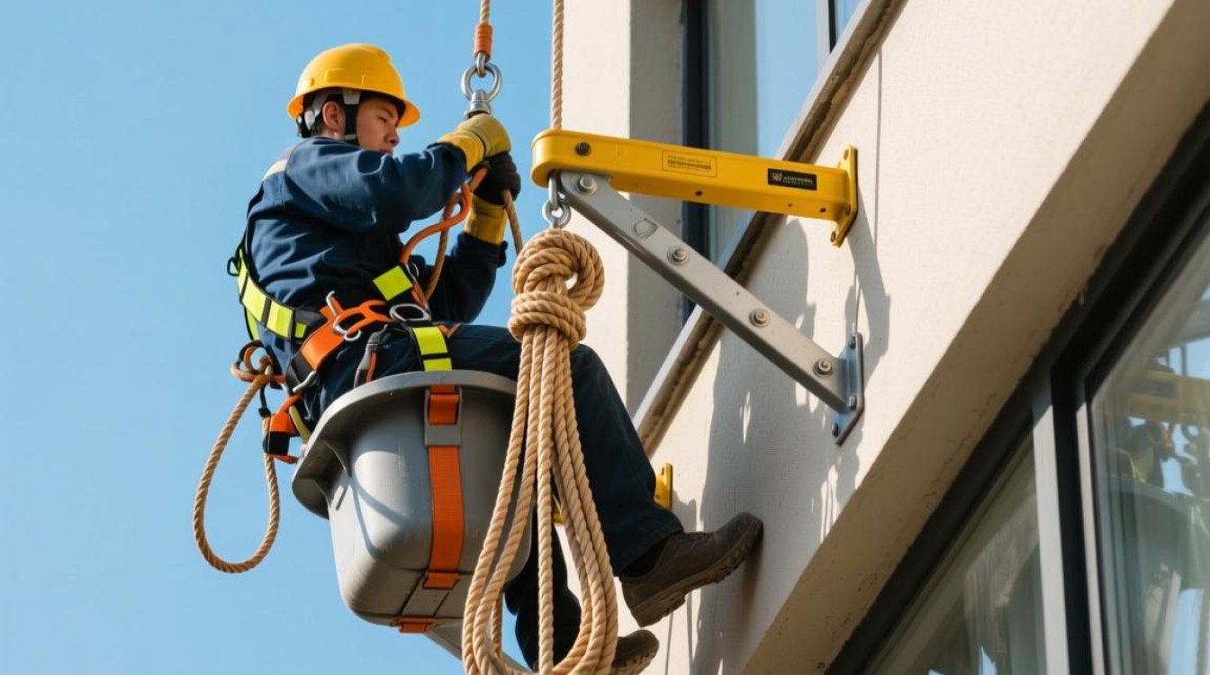 外墙吊篮软绳如何安全支设？规范方法与操作要点有哪些？