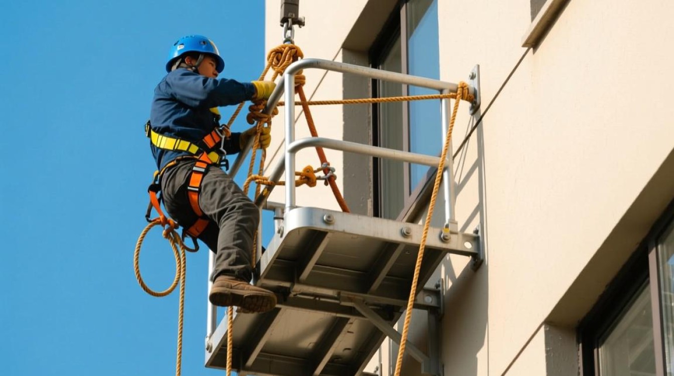 外墙吊篮软绳如何安全支设？规范方法与操作要点有哪些？