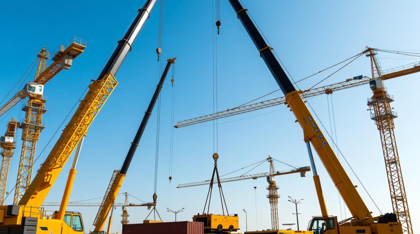 世界上不同的吊车