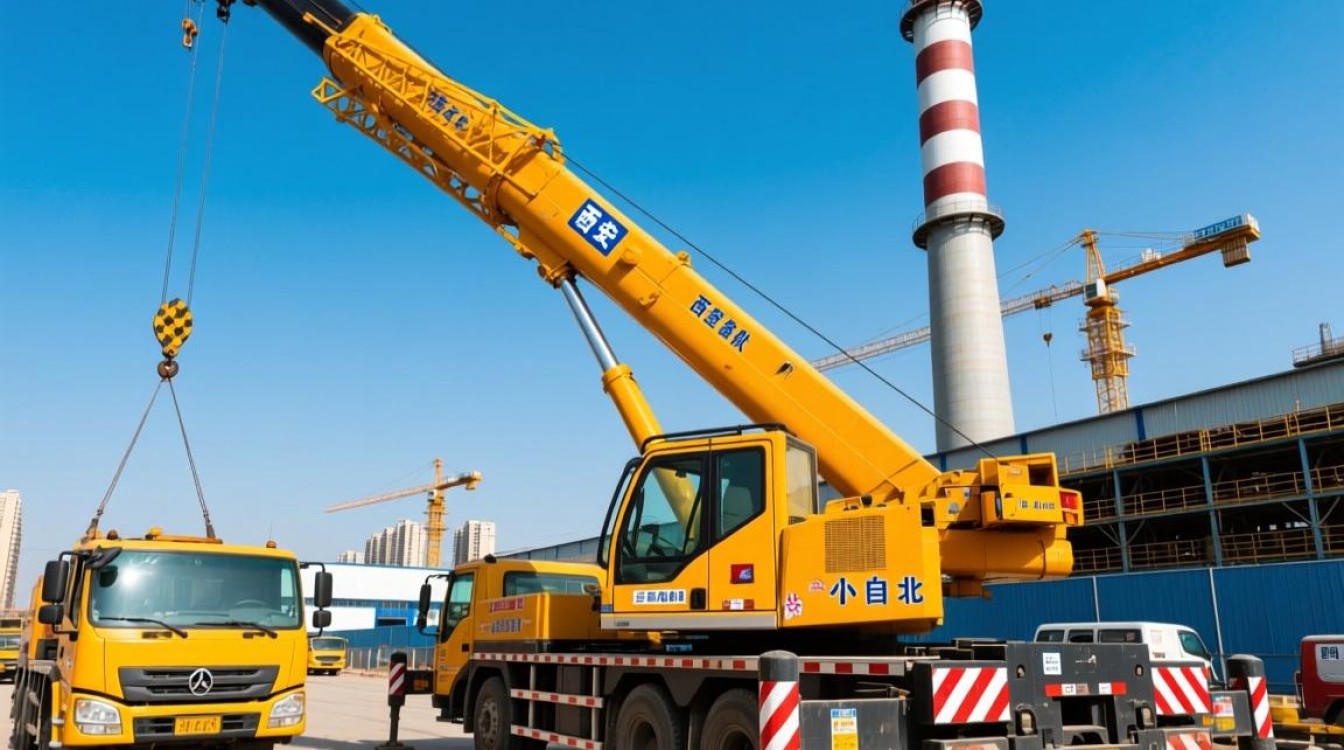 西安二手自备吊车