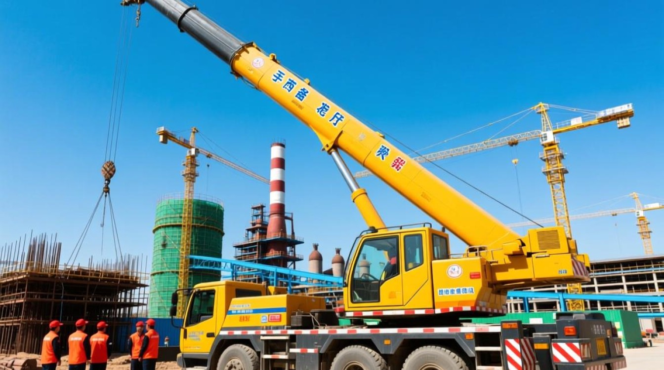 西安二手自备吊车