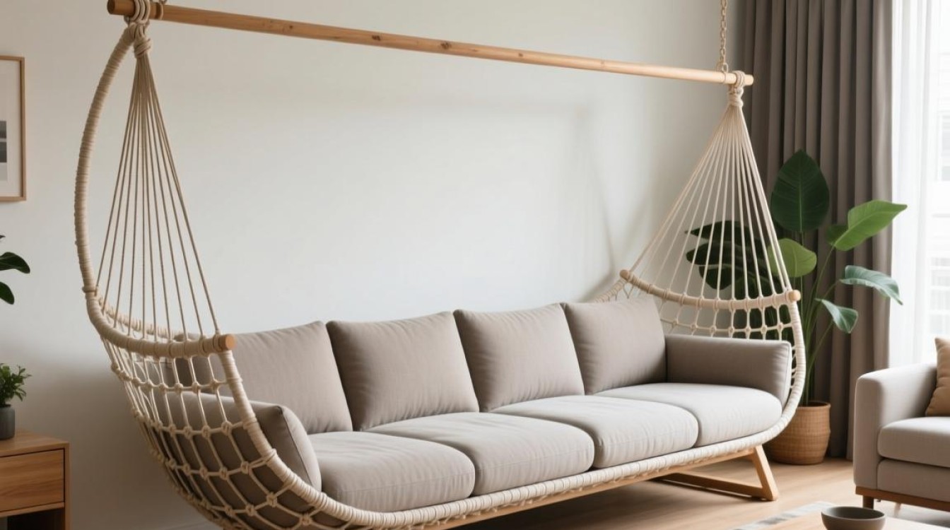 长形吊篮沙发怎么安装