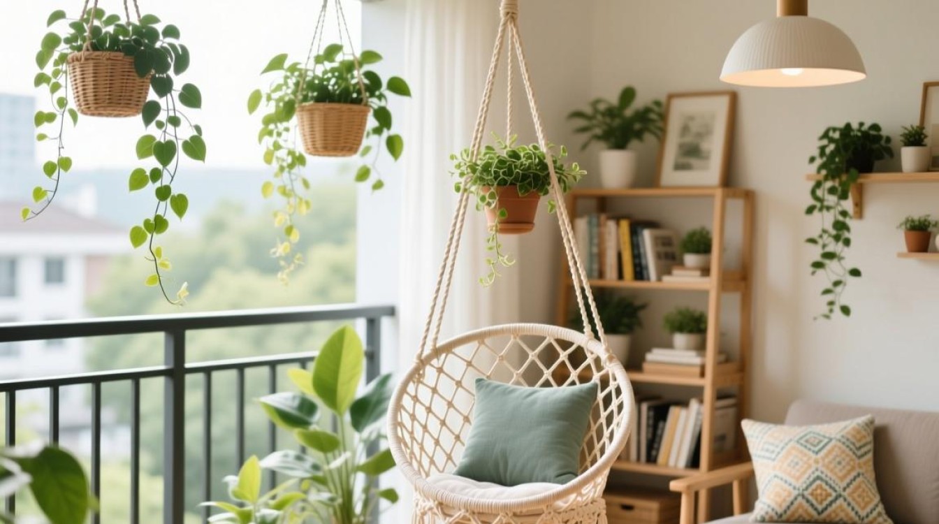 吊篮怎么装饰图片欣赏