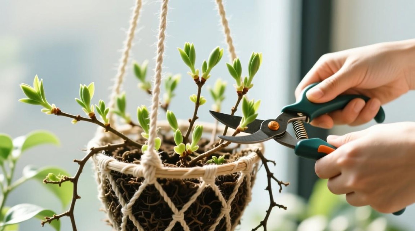 吊篮开春怎么修剪好看