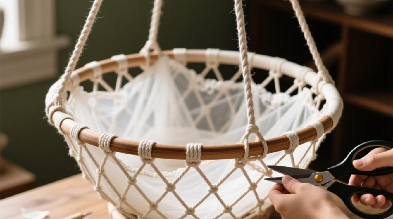 如何修剪婚纱吊篮才能更显美感？