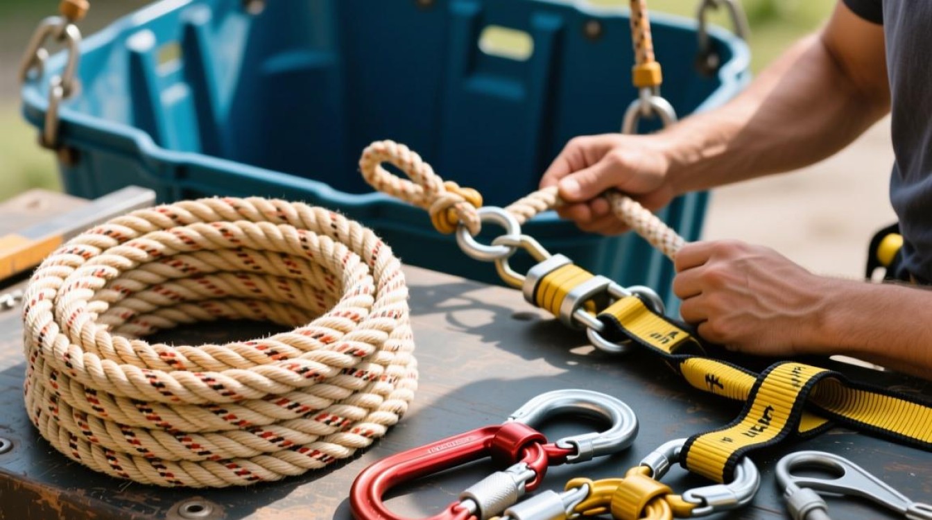 吊篮绳子穿法揭秘，步骤详解？