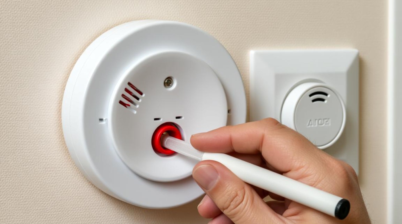 如何正确进行烟雾报警器功能测试？