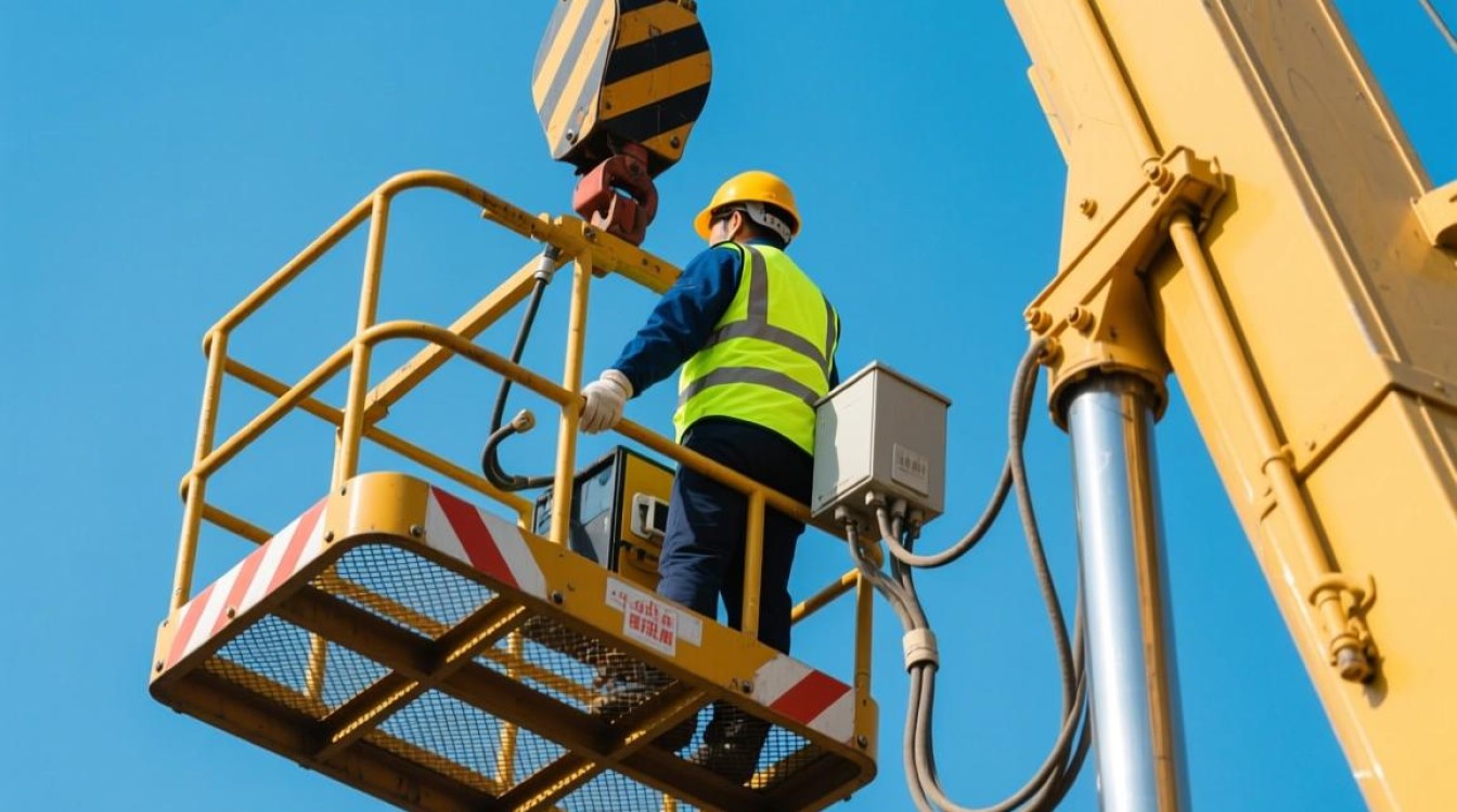 吊篮落地后，如何正确关闭电源？