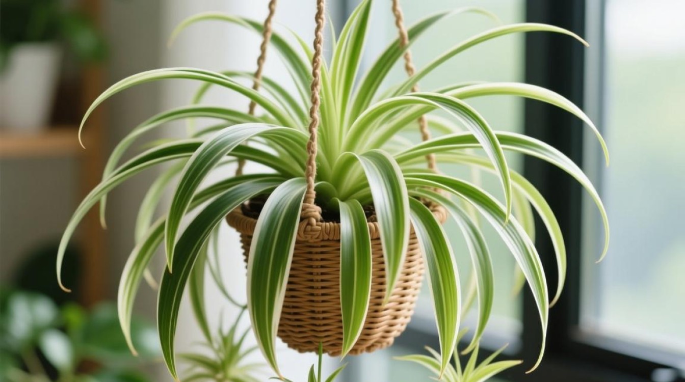 如何养护吊篮避免叶片发黄？