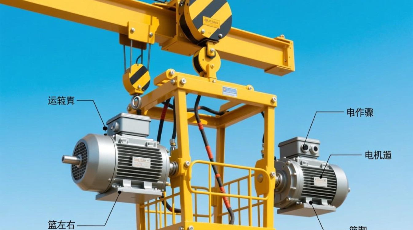 吊篮电机左右运转原理及方式是什么？