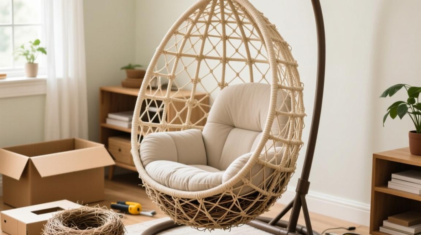 鸟巢吊篮座椅安装步骤详解？