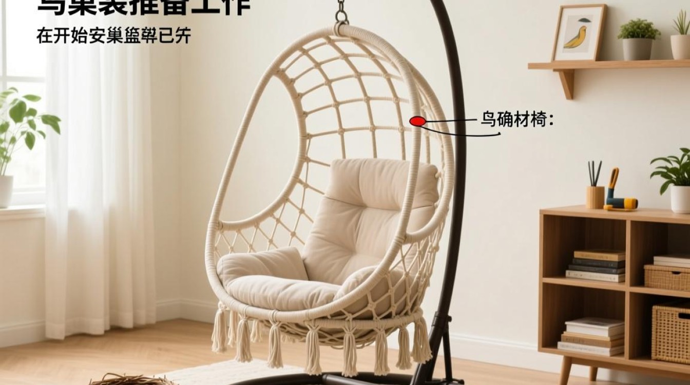 鸟巢吊篮座椅安装步骤详解？