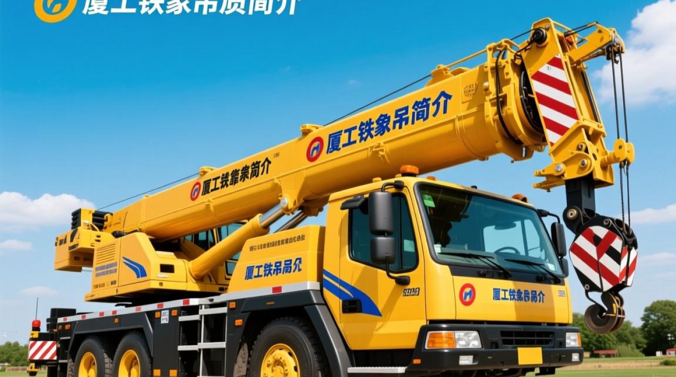 厦工铁像吊车图片中的独特设计有何特点？