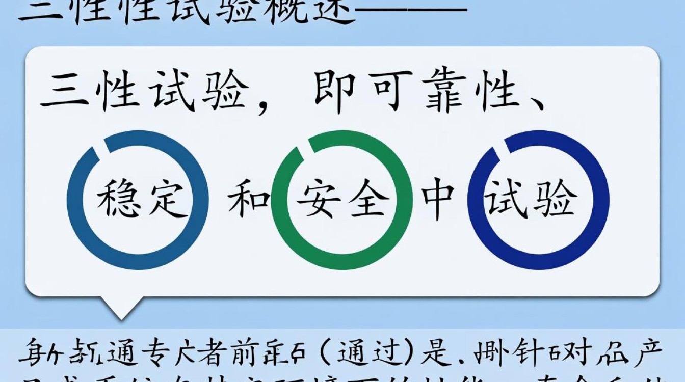 三性试验究竟测试哪些方面？