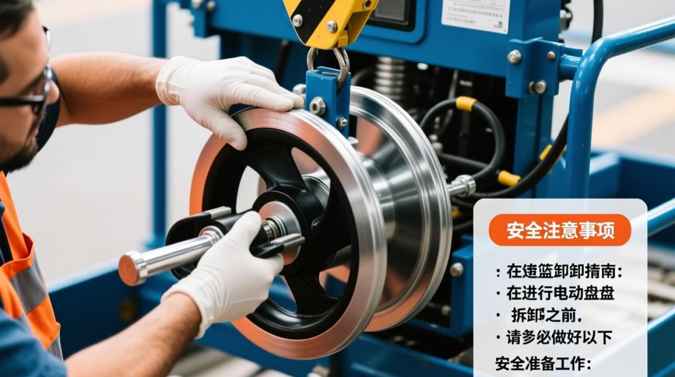 电动吊篮轮盘拆卸步骤是什么？