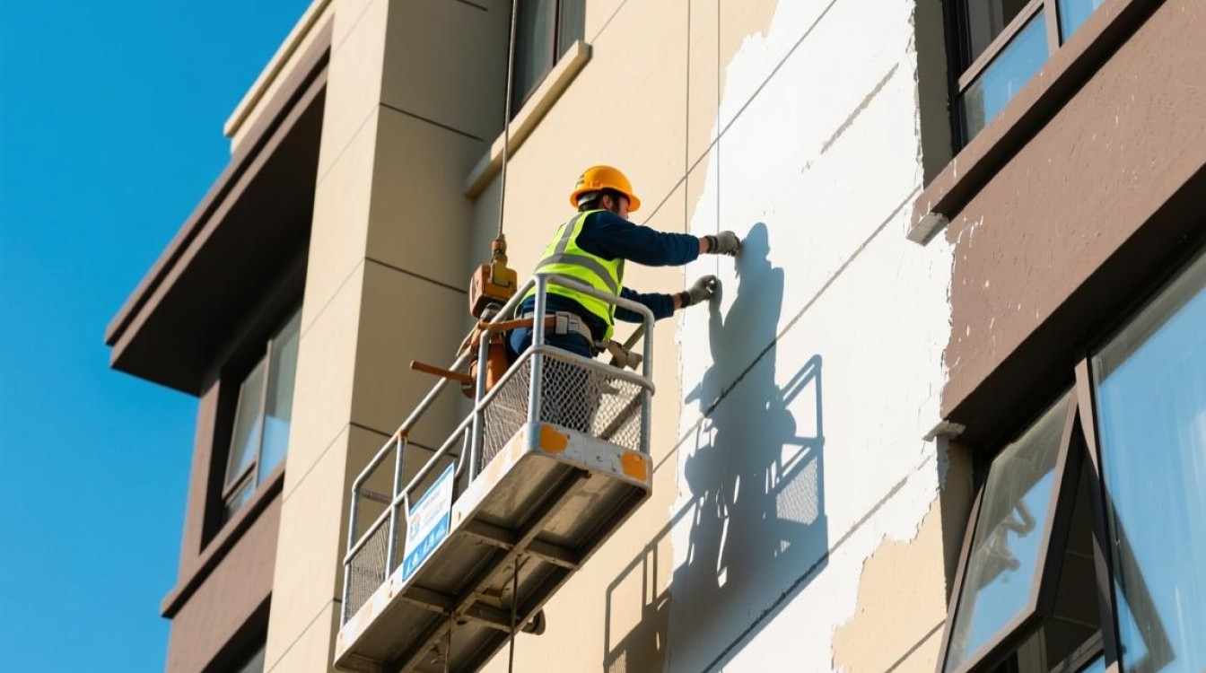 真石漆施工为何依赖吊篮?其必要性何在? 真石漆施工为何依赖吊篮?其必要性何在?