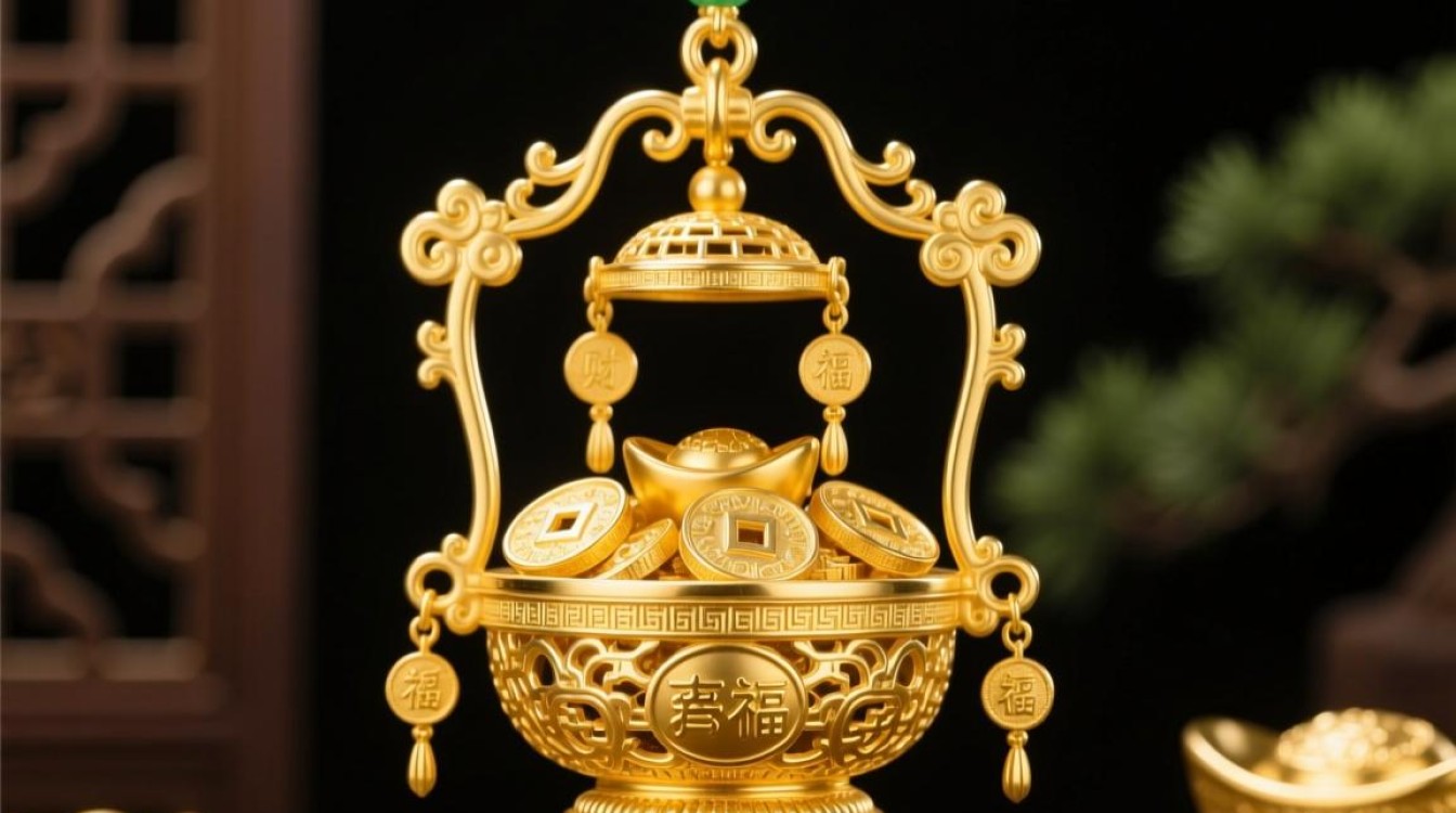 金玉吊篮有何深意？美得令人疑惑？