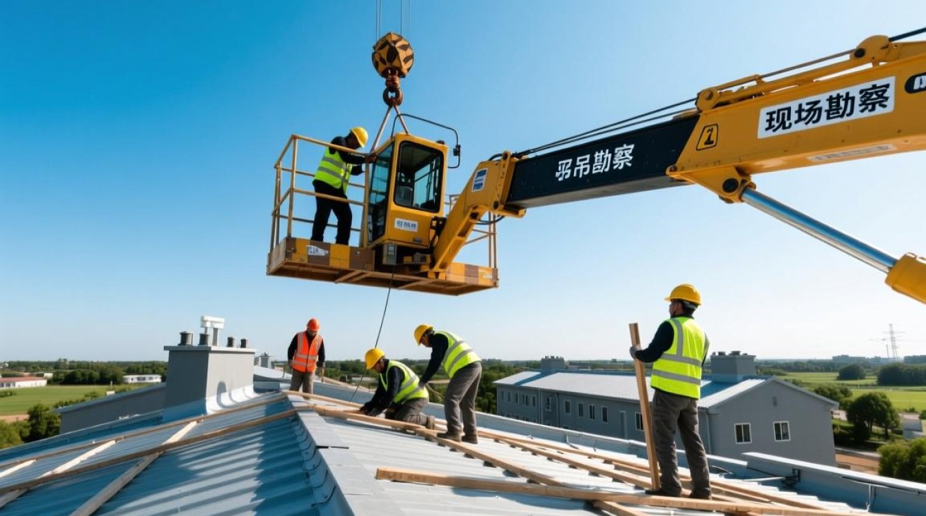 吊篮安装于屋面不平,如何正确操作? 吊篮安装于屋面不平,如何正确操作?