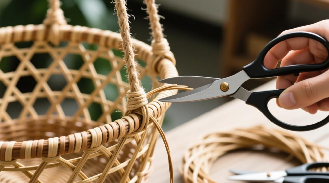 吊篮绕藤条收口方法揭秘？