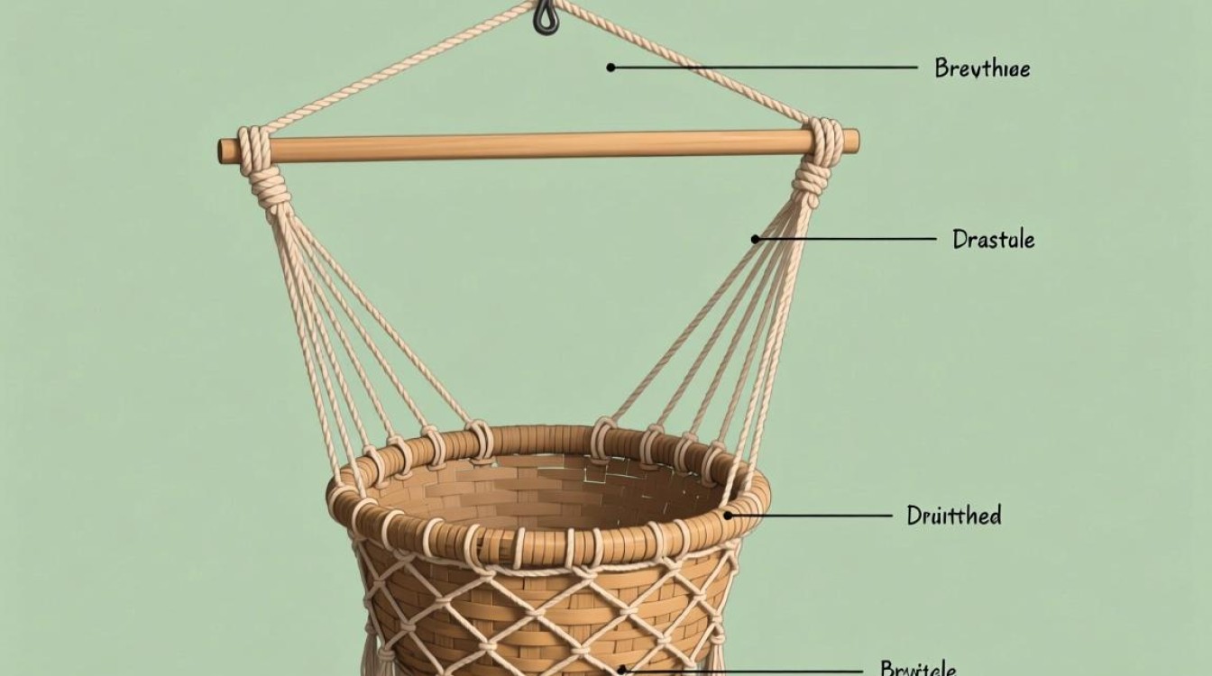 如何绘制坐式吊篮插画？