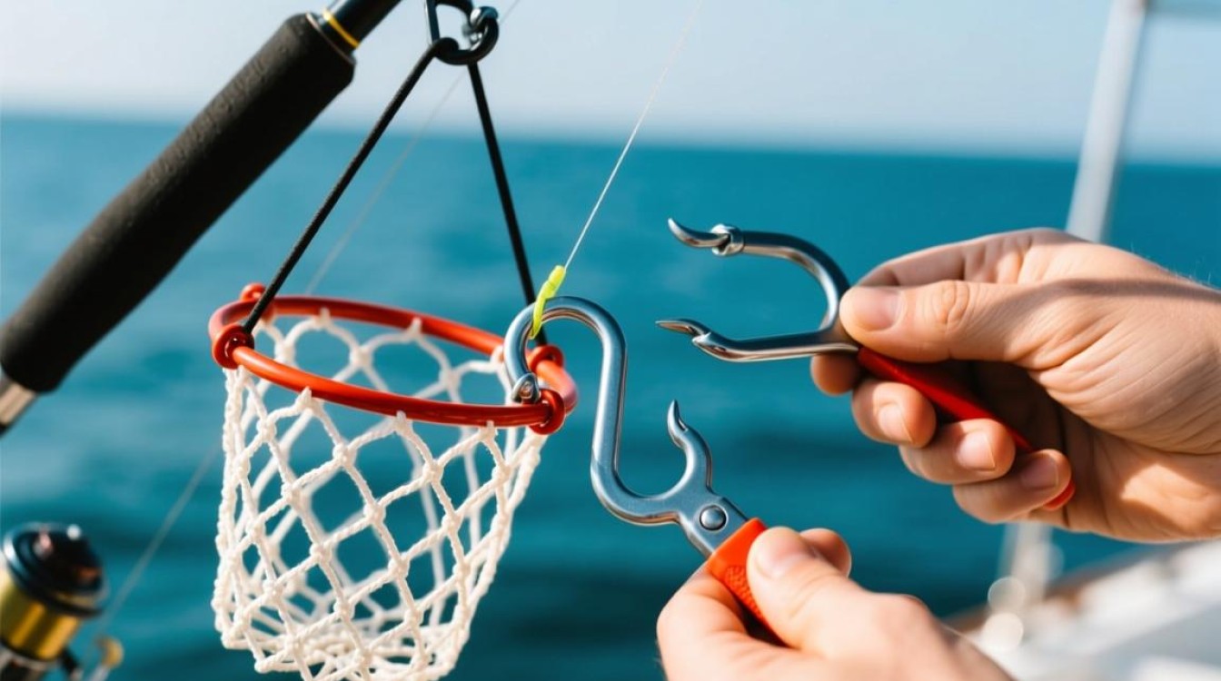 海竿吊篮挂钩方法是什么？