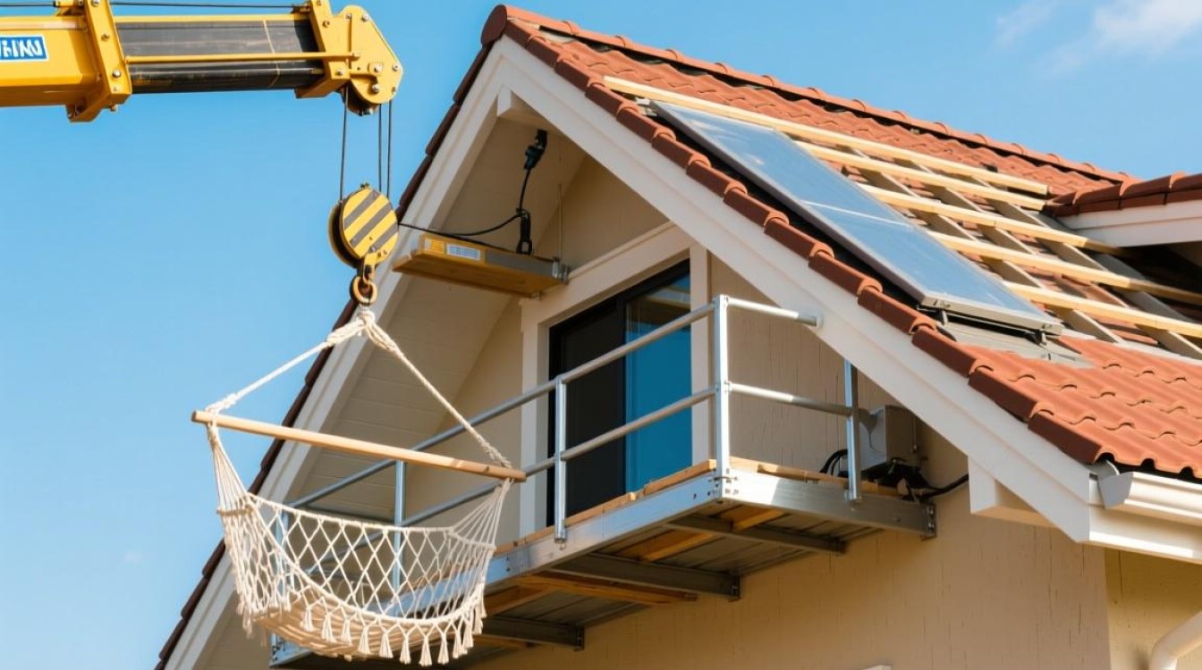 斜屋面吊篮布置有何技巧与注意事项？