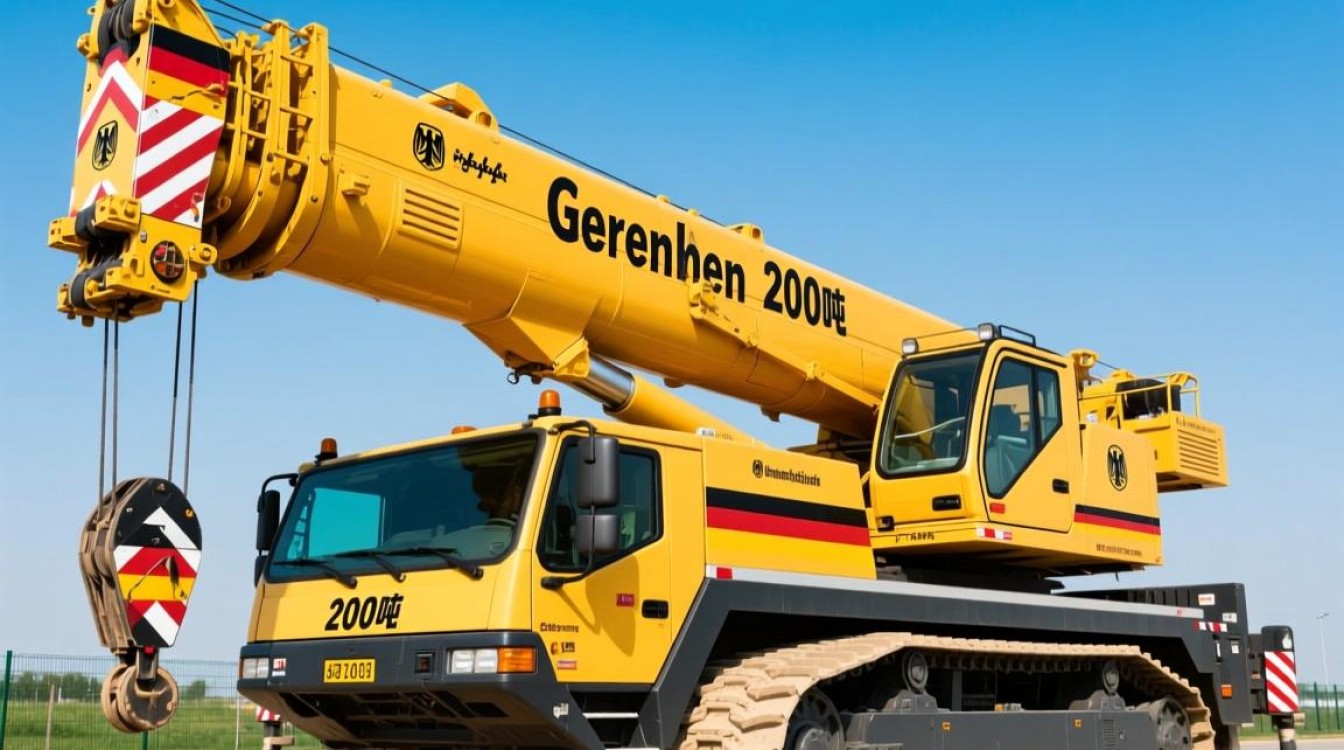 德国200吨级履带吊车，技术领先还是存在隐忧？