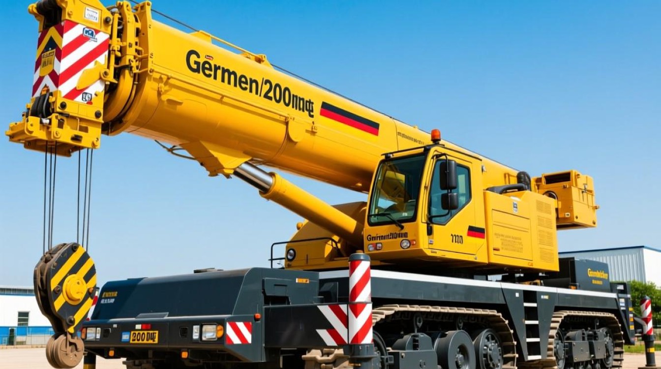 德国200吨级履带吊车，技术领先还是存在隐忧？