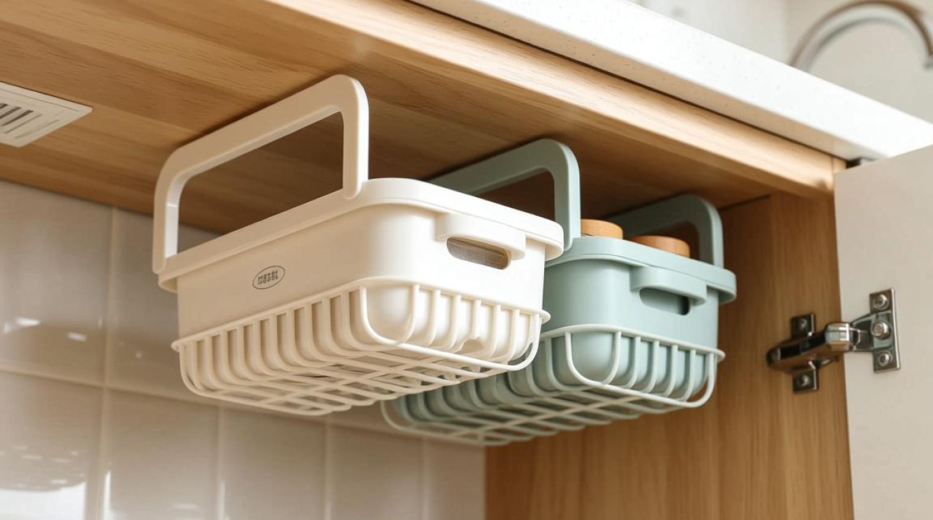 这种挂在橱柜底下的吊篮叫什么名字？