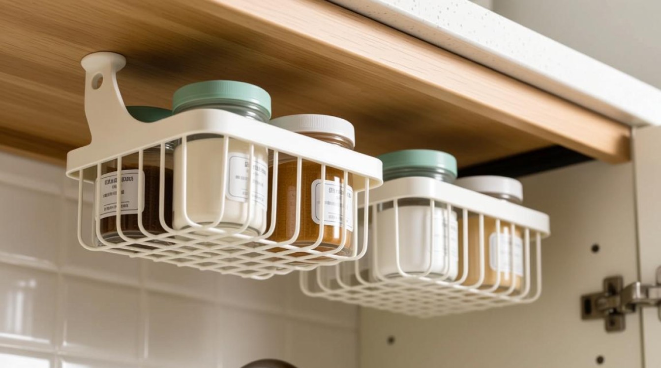 这种挂在橱柜底下的吊篮叫什么名字？