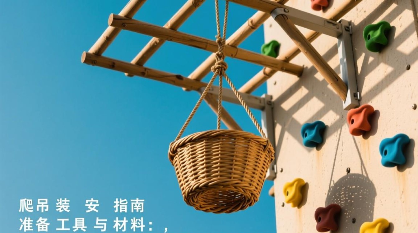 攀爬架吊篮安装步骤详解？