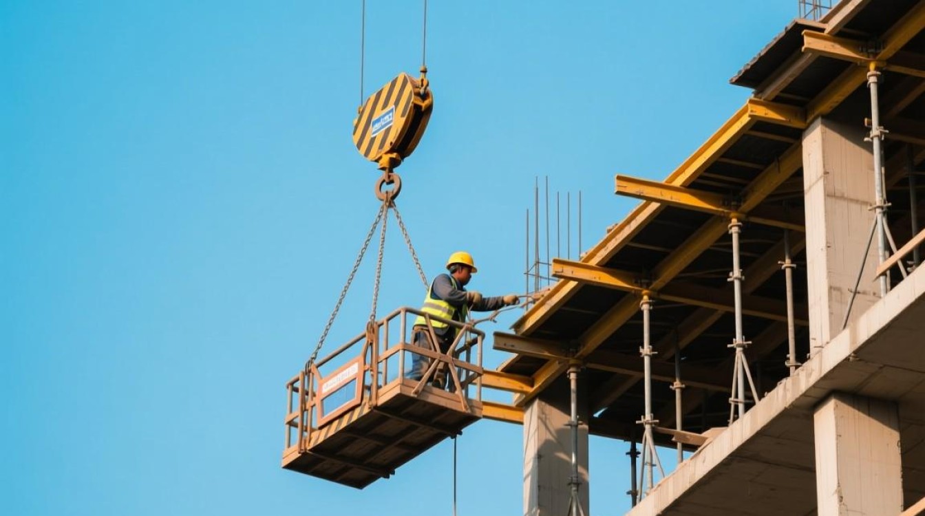 吊篮安装非平顶结构，如何巧妙搭配？