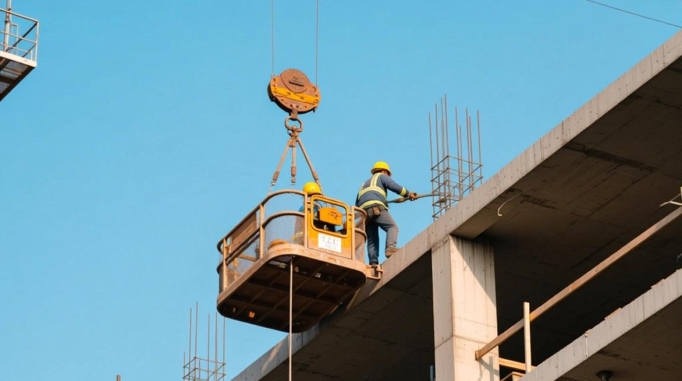 吊篮安装非平顶结构，如何巧妙搭配？