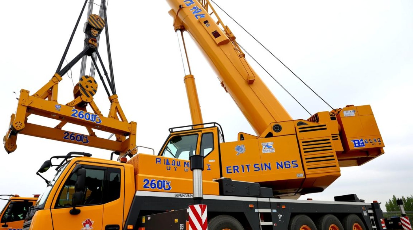 陕西商洛260吨吊车，背后有何特殊用途？