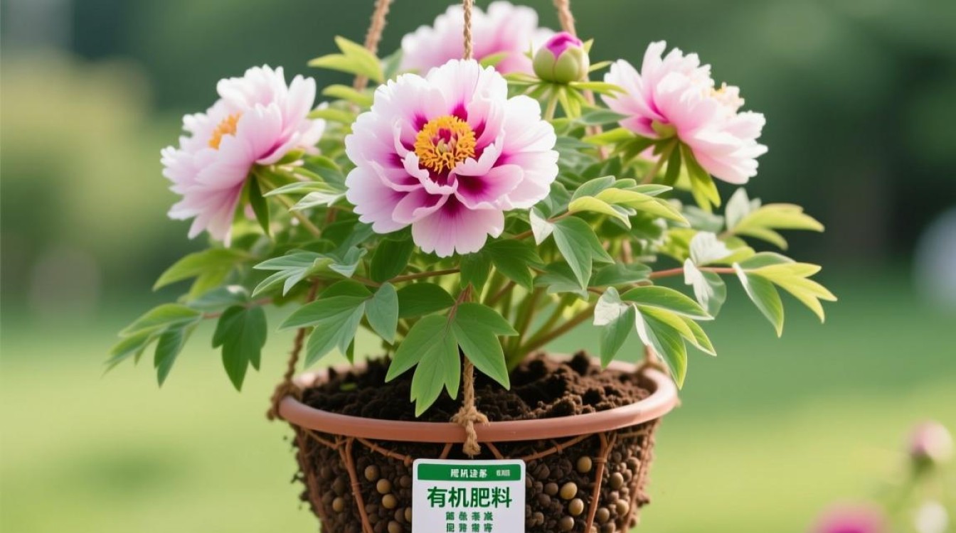 牡丹吊篮肥料使用方法详解？