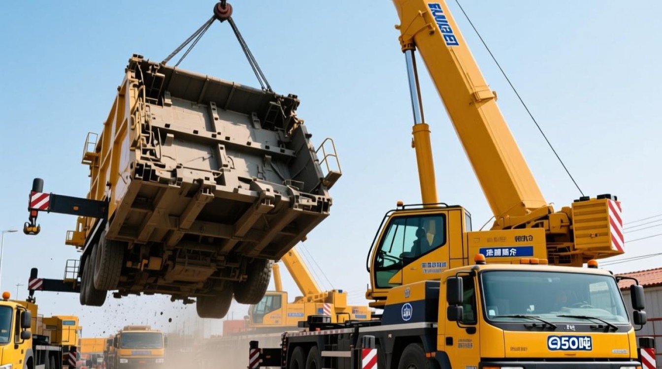 650吨吊车倒车视频，安全操作疑虑重重？