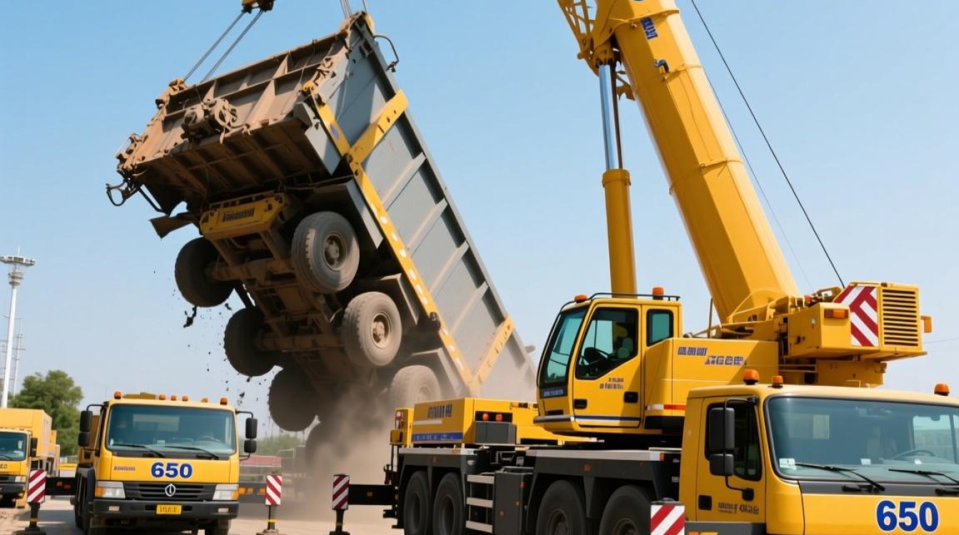 650吨吊车倒车视频，安全操作疑虑重重？